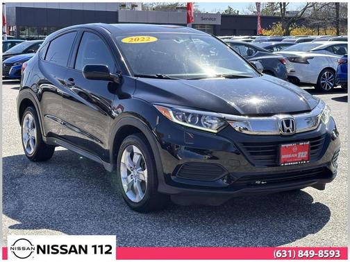 Crystal Black Pearl 2022 Honda HR-V LX
