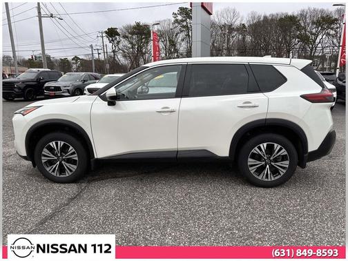 Pearl White 2023 Nissan Rogue SV
