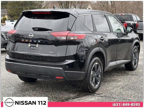 Super Black 2025 Nissan Rogue SV