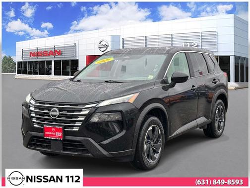Super Black 2025 Nissan Rogue SV