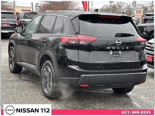 Super Black 2025 Nissan Rogue SV