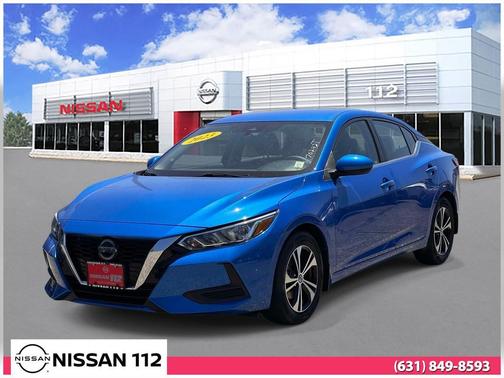 Electric Blue Metallic 2023 Nissan Sentra SV