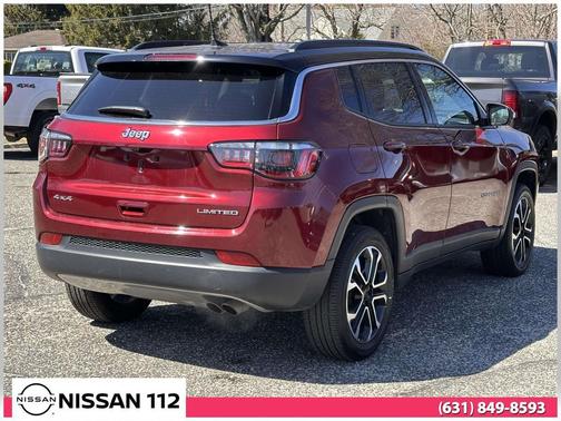 Velvet Red Pearlcoat 2022 Jeep Compass Limited