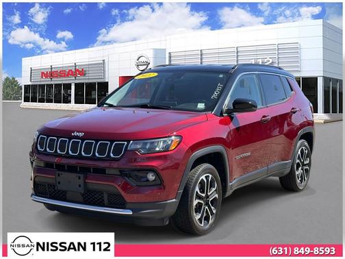 Velvet Red Pearlcoat 2022 Jeep Compass Limited