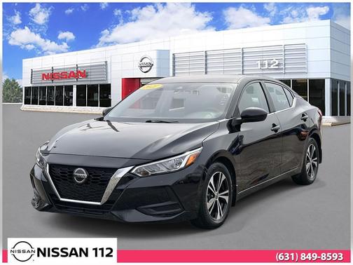 Super Black 2021 Nissan Sentra SV