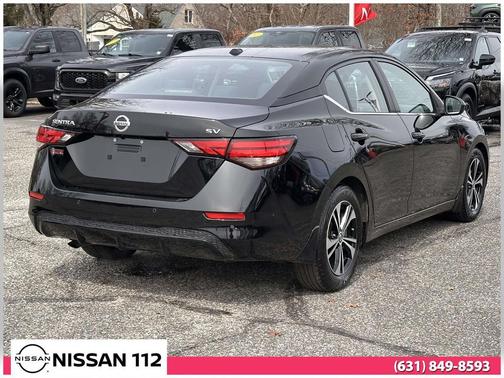 Super Black 2021 Nissan Sentra SV
