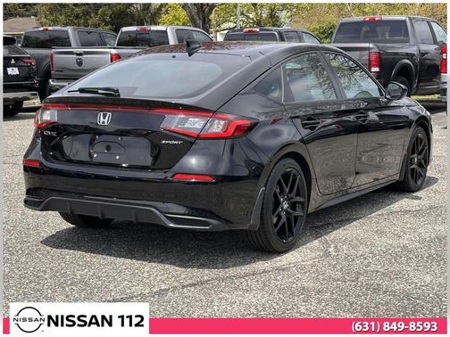 Crystal Black Pearl 2023 Honda Civic Sport