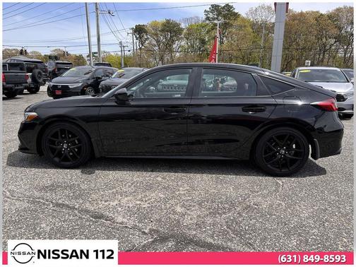 Crystal Black Pearl 2023 Honda Civic Sport