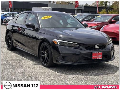 Crystal Black Pearl 2023 Honda Civic Sport