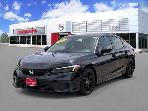 Crystal Black Pearl 2023 Honda Civic Sport