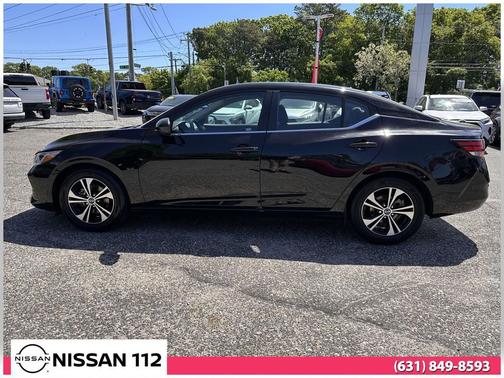 Super Black 2023 Nissan Sentra SV