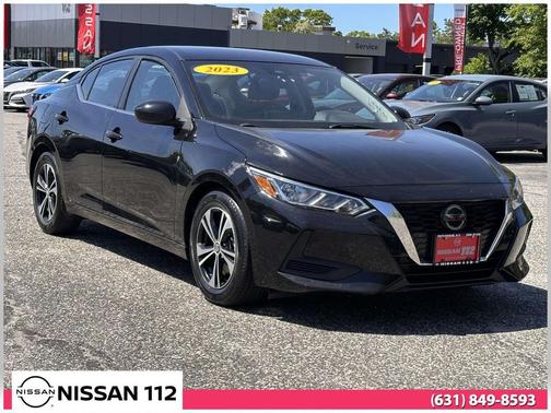 Super Black 2023 Nissan Sentra SV
