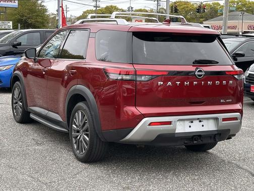 Scarlet Ember Tintcoat 2022 Nissan Pathfinder SL 4WD