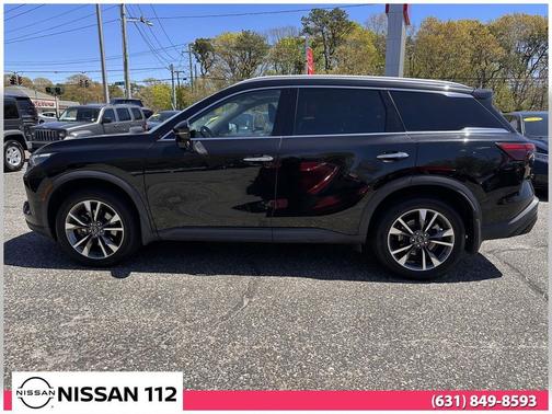 Mineral Black 2023 INFINITI QX60 Luxe