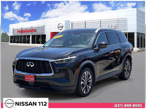 Mineral Black 2023 INFINITI QX60 Luxe
