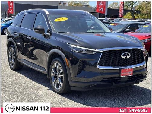 Mineral Black 2023 INFINITI QX60 Luxe