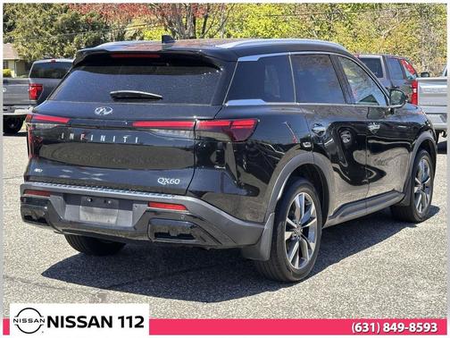Mineral Black 2023 INFINITI QX60 Luxe