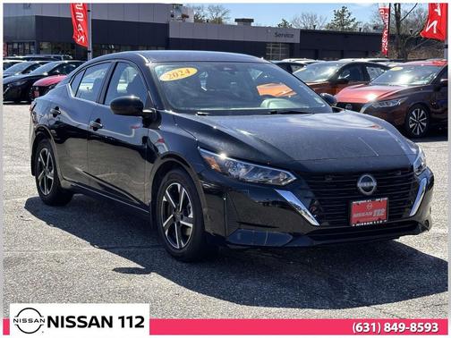 Super Black 2024 Nissan Sentra SV