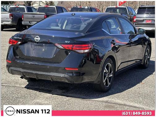 Super Black 2024 Nissan Sentra SV