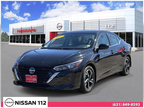 Super Black 2024 Nissan Sentra SV