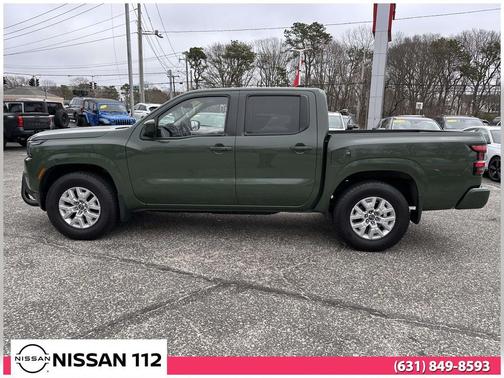 Green Metallic 2022 Nissan Frontier SV