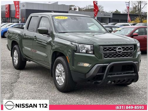 Green Metallic 2022 Nissan Frontier SV