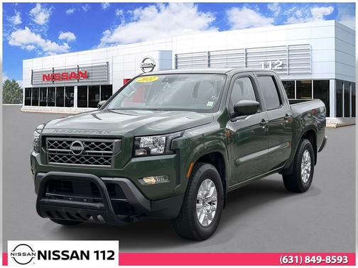 Green Metallic 2022 Nissan Frontier SV