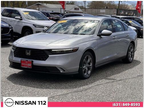 Solar Silver Metallic 2024 Honda Accord EX