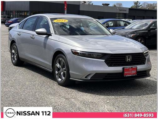 Solar Silver Metallic 2024 Honda Accord EX