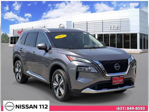 Gun Metallic 2023 Nissan Rogue Platinum