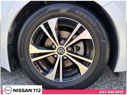 Aspen White Tricoat 2021 Nissan Sentra SV