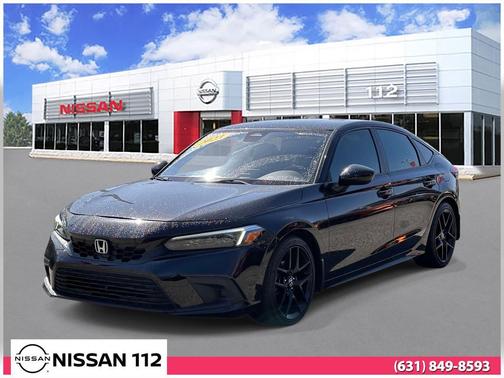 Crystal Black Pearl 2023 Honda Civic Sport