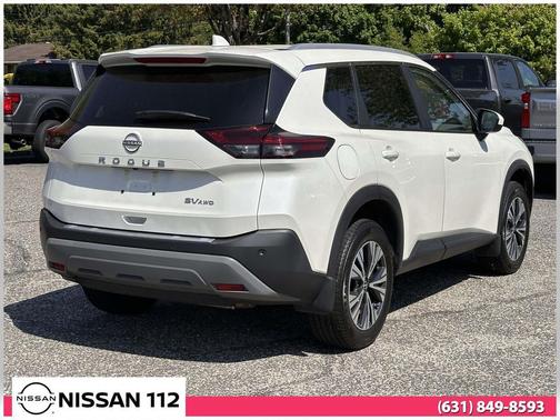 Pearl White Tricoat 2023 Nissan Rogue SV