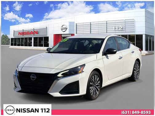 Glacier White 2025 Nissan Altima 2.5 SV