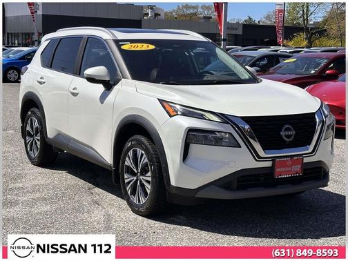 Pearl White 2023 Nissan Rogue SV