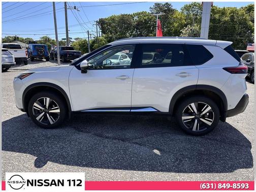 Pearl White 2023 Nissan Rogue SL