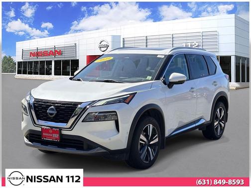Pearl White 2023 Nissan Rogue SL
