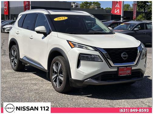 Pearl White 2023 Nissan Rogue SL