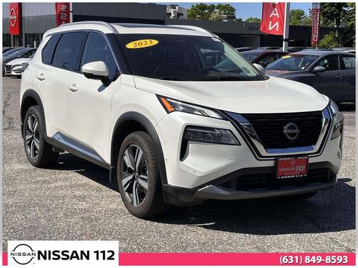 Pearl White 2023 Nissan Rogue SL