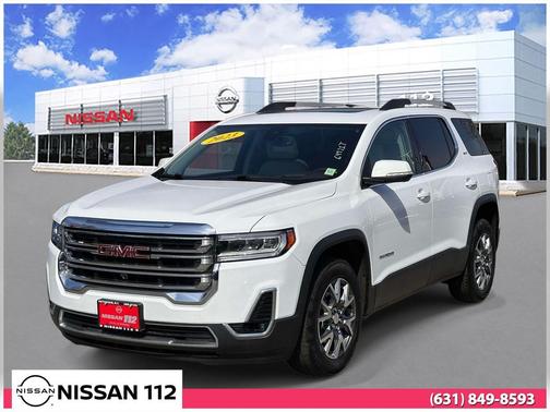 Summit White 2023 GMC Acadia AWD SLT