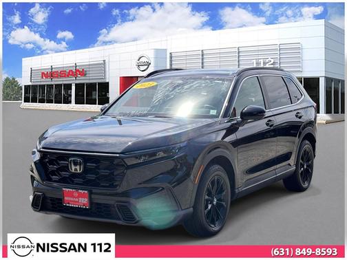 Crystal Black Pearl 2023 Honda CR-V Hybrid Sport AWD