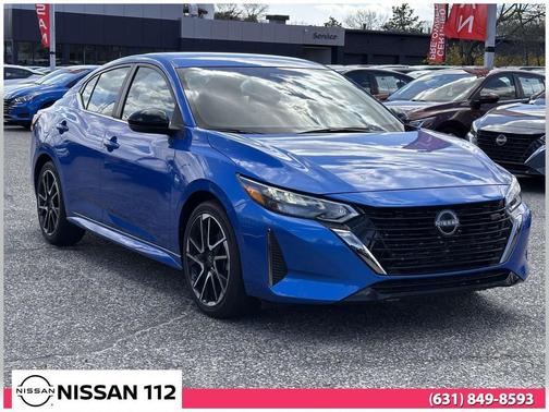 Electric Blue Metallic 2025 Nissan Sentra SR
