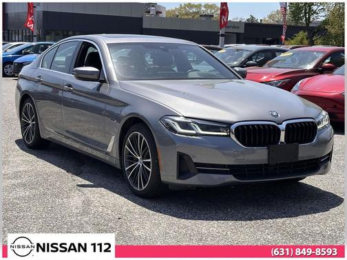 Skyscraper Gray Metallic 2023 BMW 530e Base