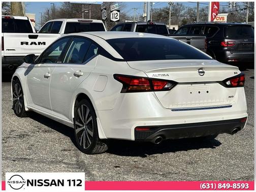 Pearl White Tricoat 2020 Nissan Altima SR Intelligent AWD