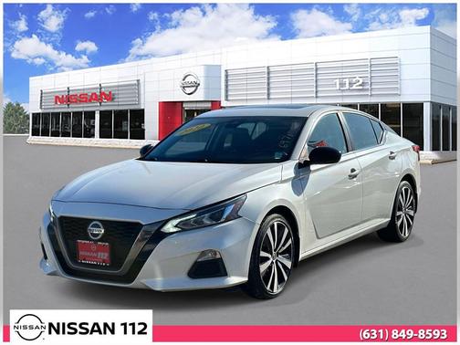 Pearl White Tricoat 2020 Nissan Altima SR Intelligent AWD