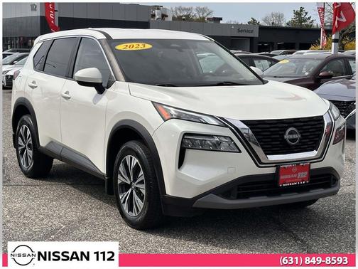 Pearl White 2023 Nissan Rogue SV
