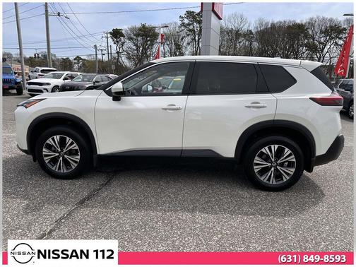 Pearl White 2023 Nissan Rogue SV