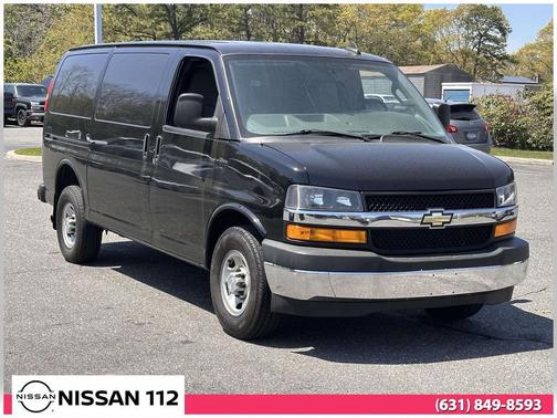 Black 2018 Chevrolet Express 2500 Work Van