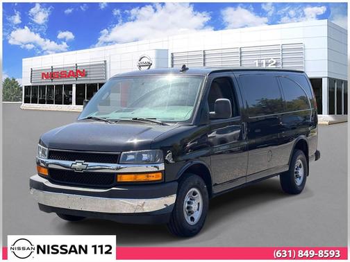 Black 2018 Chevrolet Express 2500 Work Van