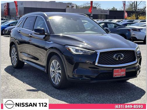 Black Obsidian 2023 INFINITI QX50 LUXE AWD